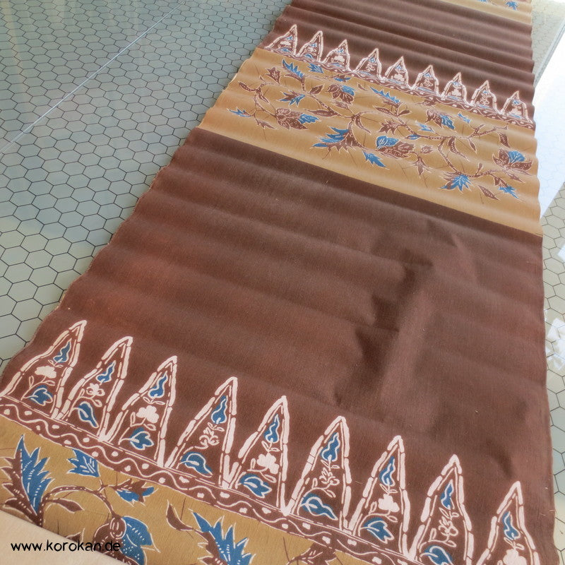 Bingata Zacken papierkaschierte Baumwolle - Bucheinband