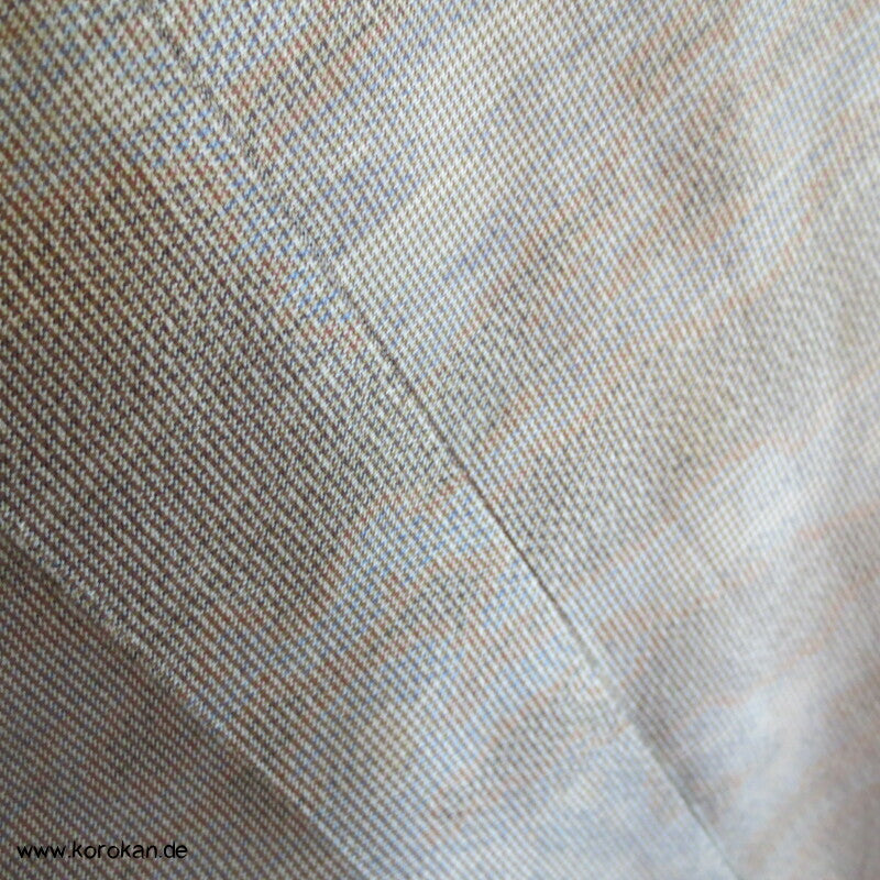 XXL Tsumugi Kasuri Seiden Kimono, annual growth Muster