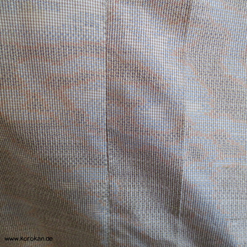 XXL Tsumugi Kasuri Seiden Kimono, annual growth Muster