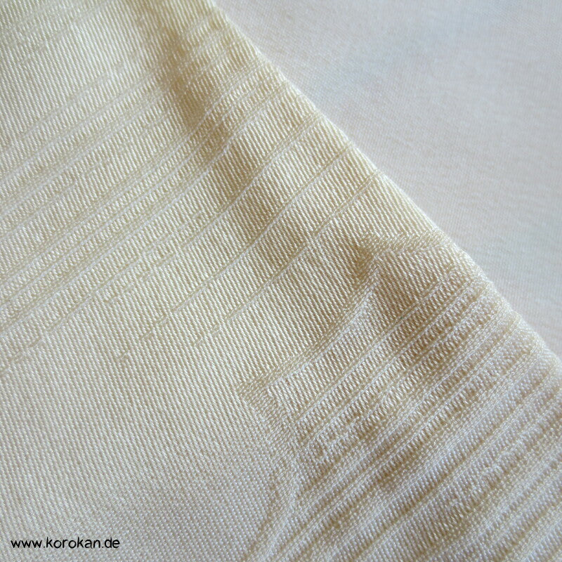 Bambus, Shibori Applikationen, goldbestickt Chu Furisode