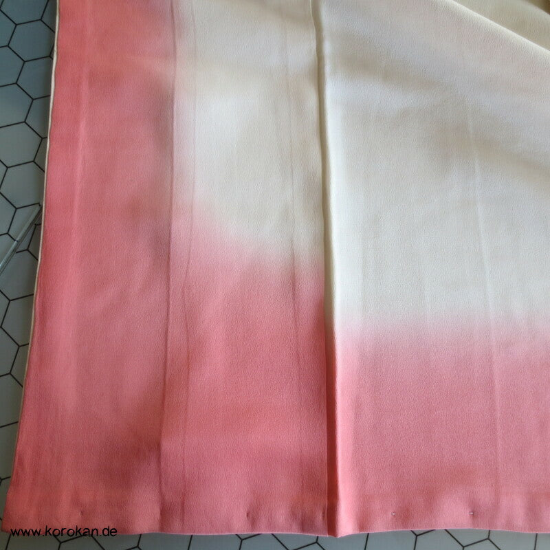 Bambus, Shibori Applikationen, goldbestickt Chu Furisode