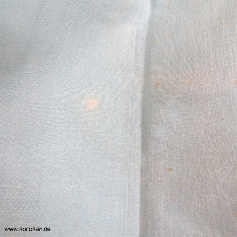 pflaume mit silbernem Spiegel Meisen Komon Kimono