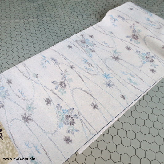 Fluss Wellen Wolle / Seide Crepe (Georgette)