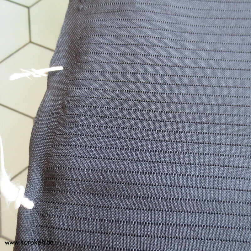 schwarzer Rho Seidenstoff für formelle Kimono mit 5 Mon Freistellen