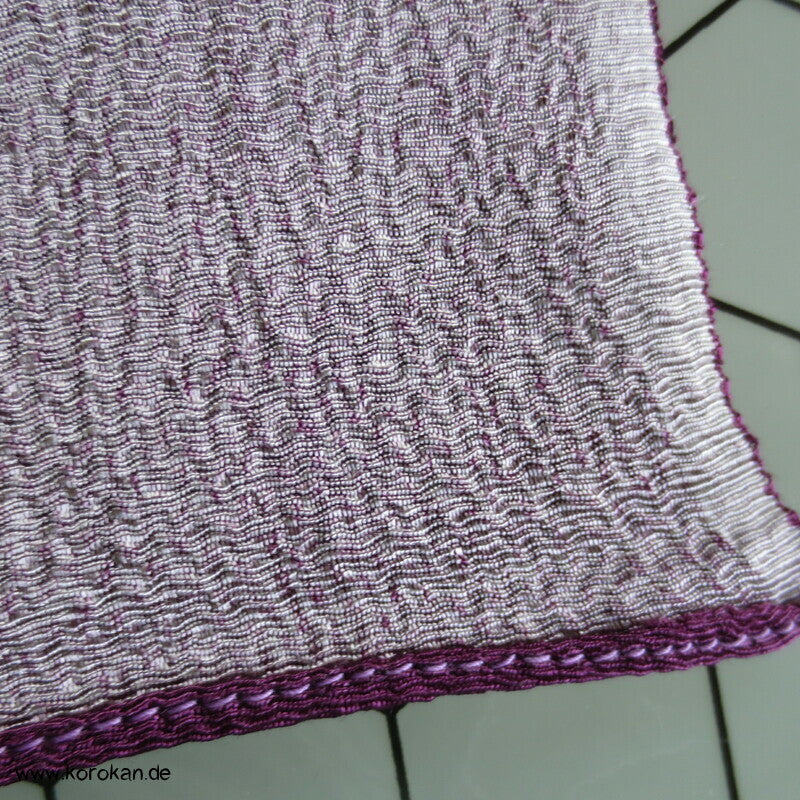 Kleines Rayon Furoshiki mit Noshi Bündel
