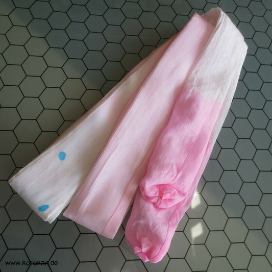 Shibori Punkte Koshihimo zarte Bänder für Juban / Kimono