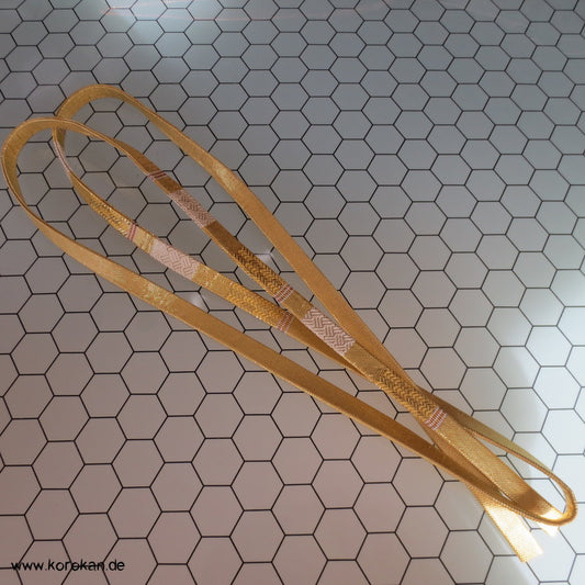 genähter Obijime - Saganishiki