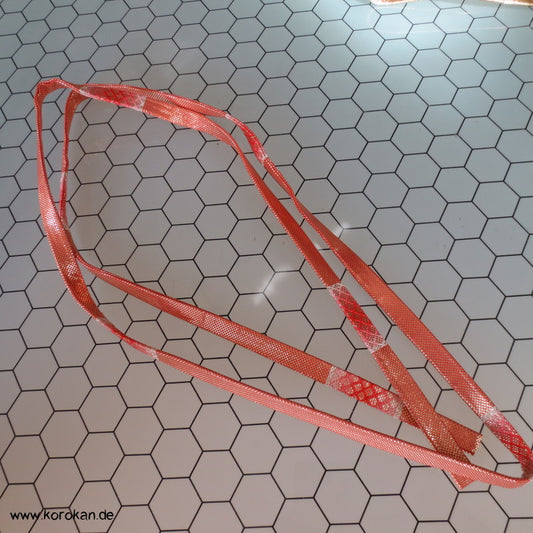 genähter Obijime - Saganishiki