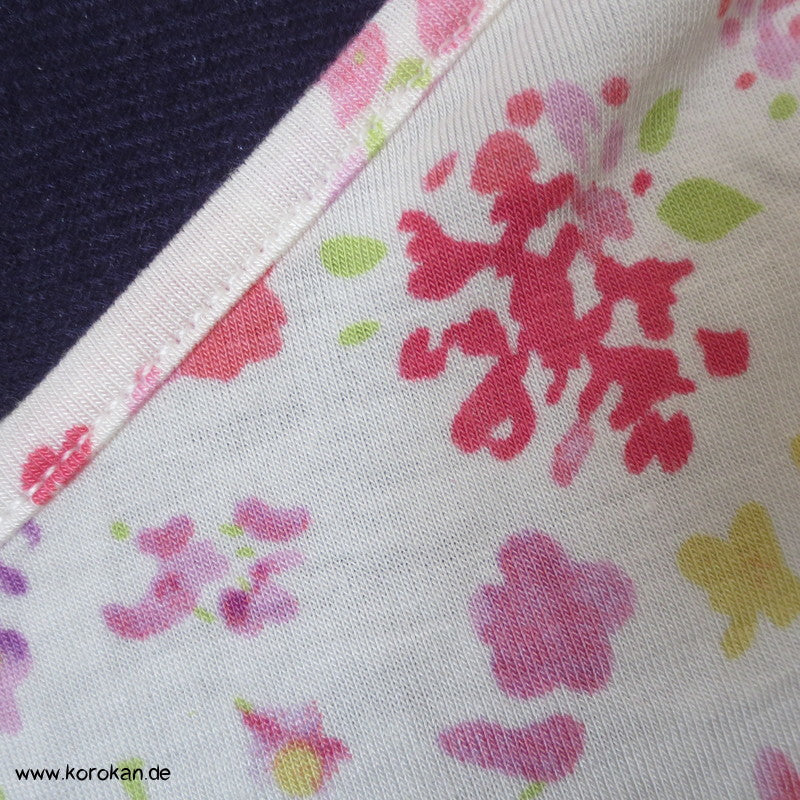 Bütefür Nachthemd / Unterkleid Gr. L, geblümte Viscose