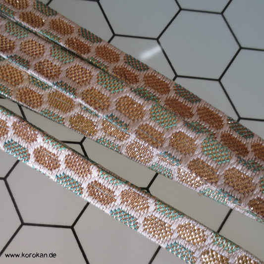 genähter Obijime - Kikko Saganishiki