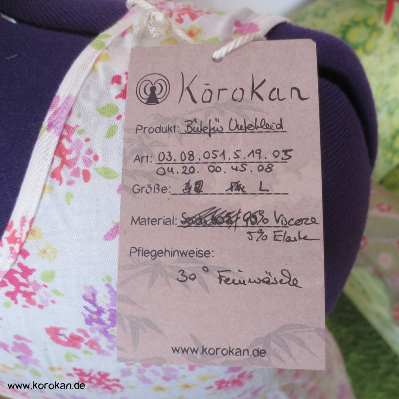 Bütefür Nachthemd / Unterkleid Gr. L, geblümte Viscose