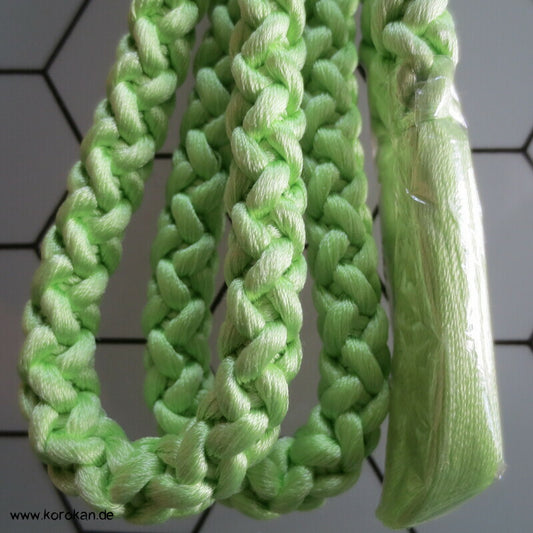 hellgrüne Seide Kordel Obijime