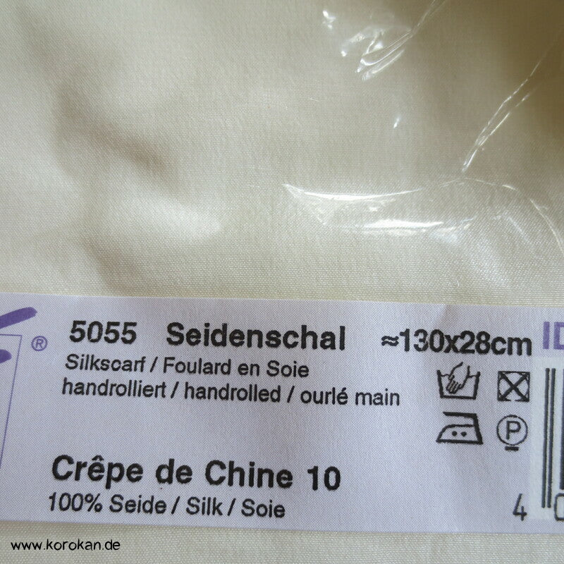 Natur Seiden Schaltuch - Obiage