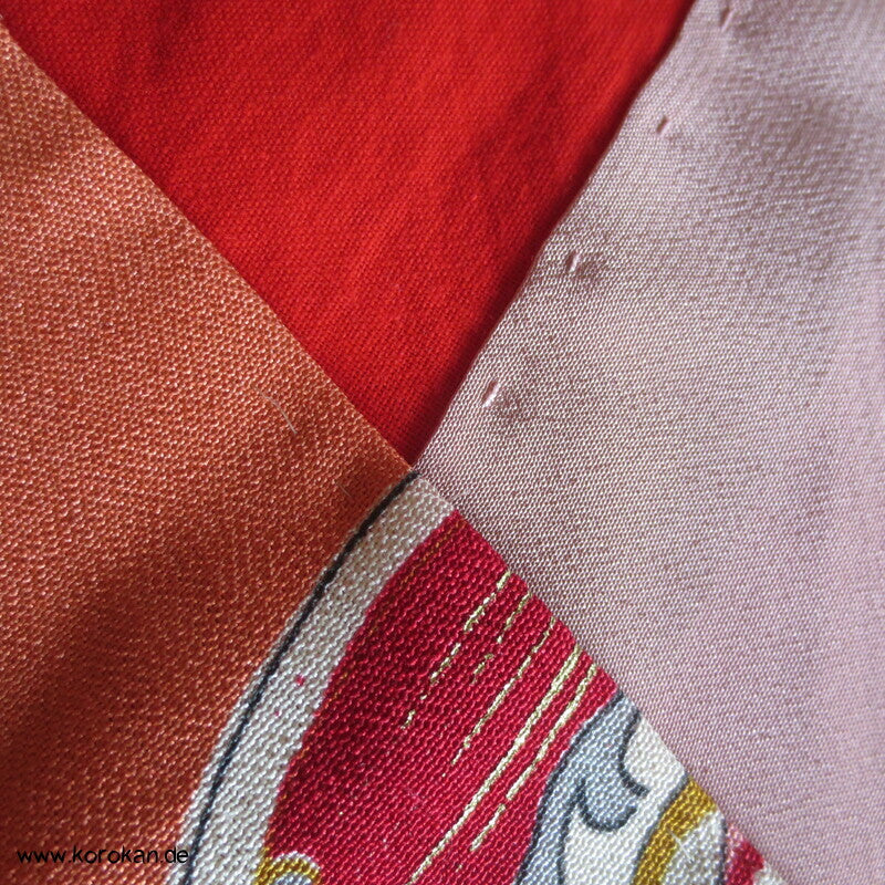 Taiko Handtrommeln Chu Furisode / Komon Kimono
