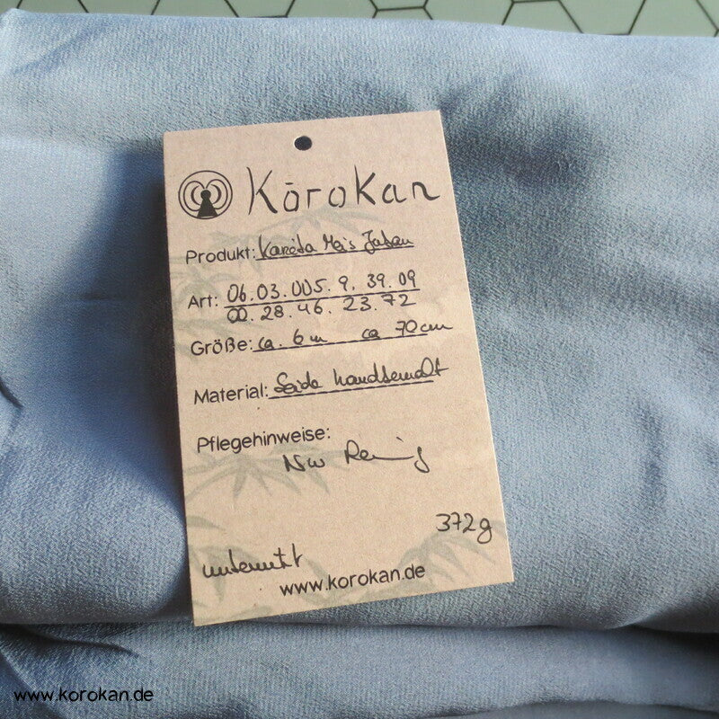 Landschaftsbild Männer Juban Kimono, Seiden Karieba