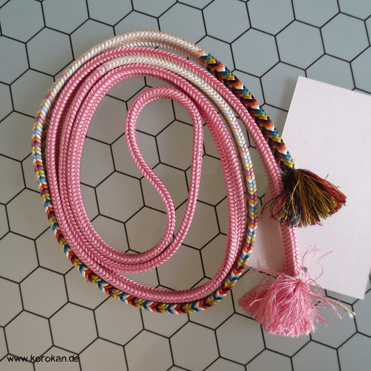 Koi Verlauf mit Regenbogen Abschnitten Obijime