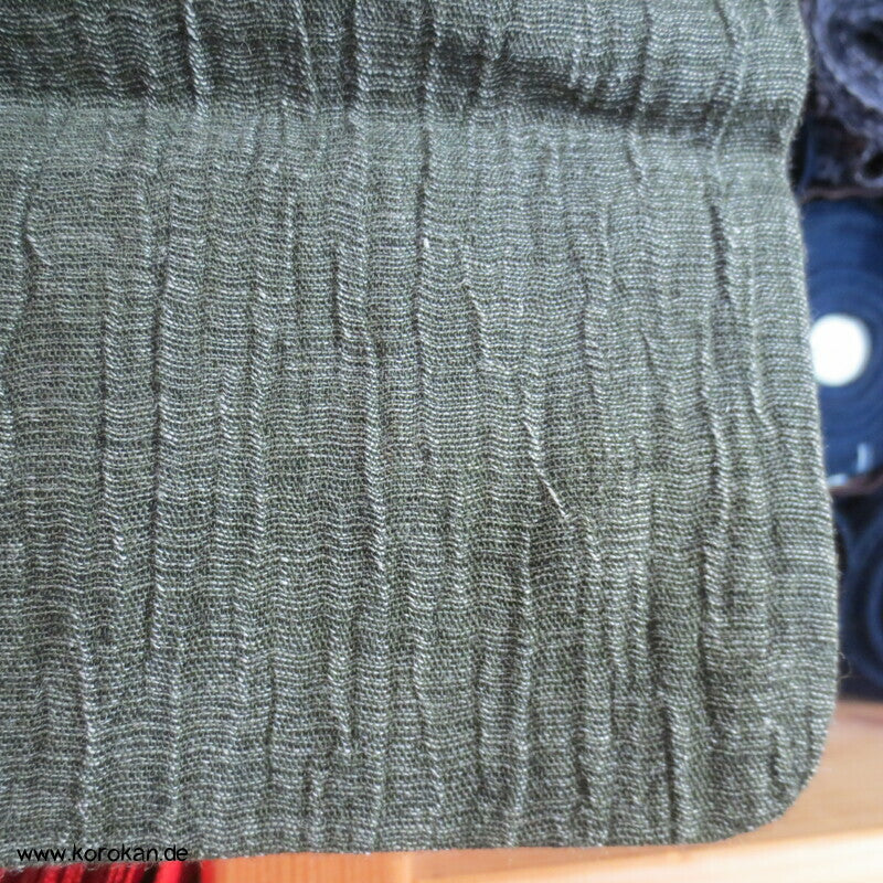 graugrüner Jofu Hanf Hitoe Kimono