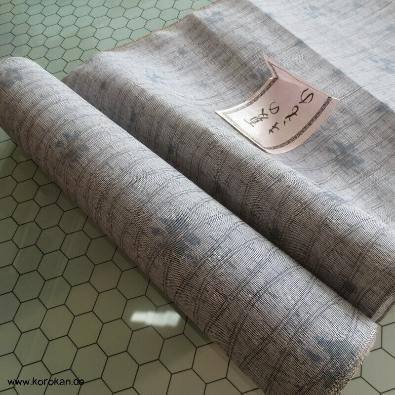 Tatewaku Blüten Sommer Kimono Krepp Mischgewebe