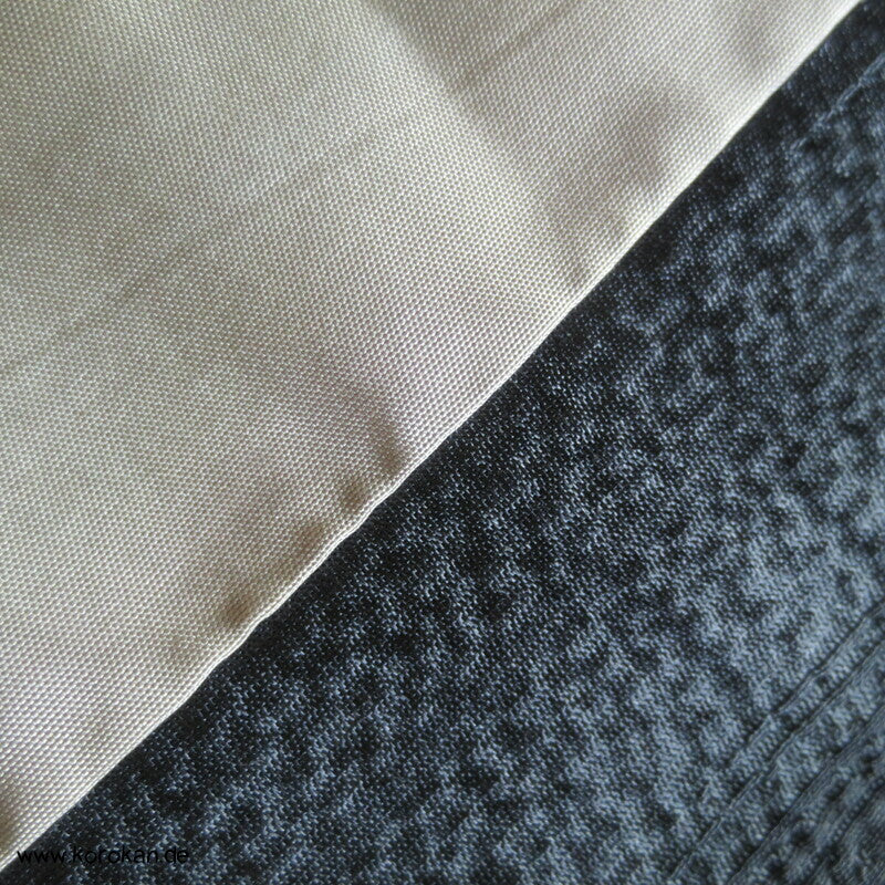 schillernder Seidendamast Ombré Michiyuki Kimono Jacke