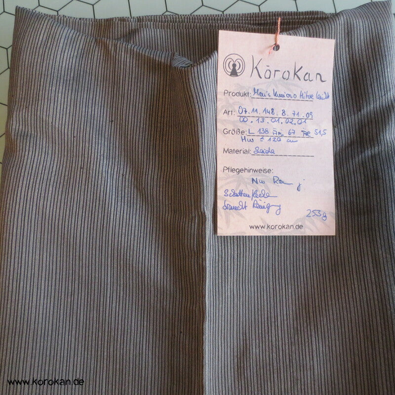 ganz leichter Hitoe Seiden Kimono