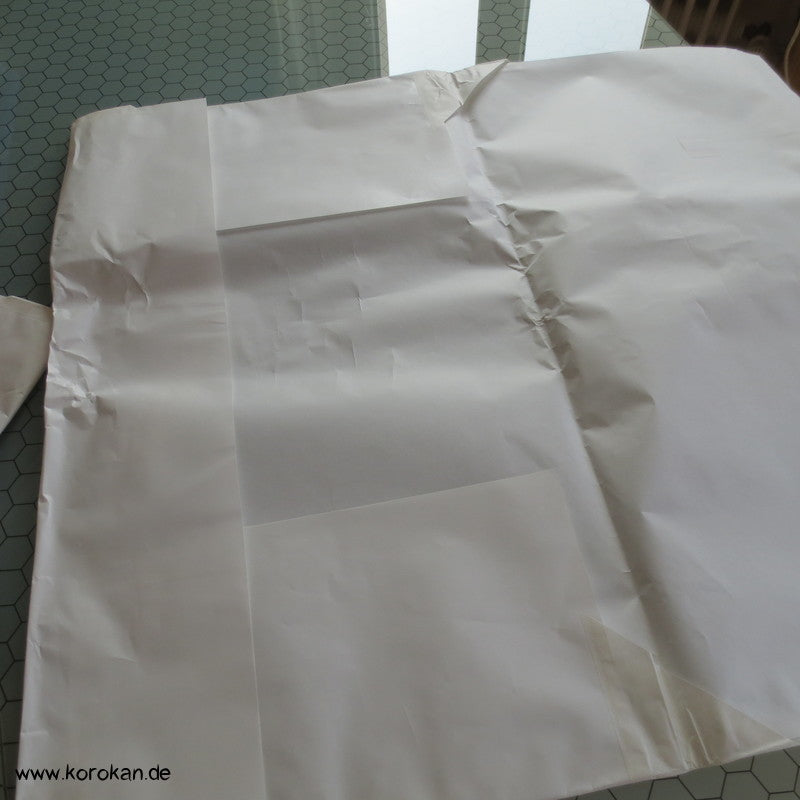 Papierhülle für Haori, Dochugi, Michiyuki
