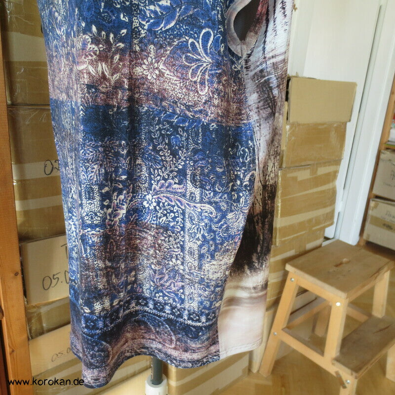 Upcycling Zero Waste Shirt aus zwei Viscosejerseys