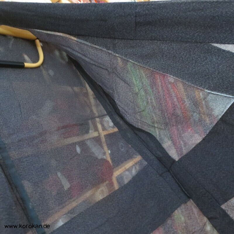 ganz leichter kreppiger Hitoe Seiden Kimono