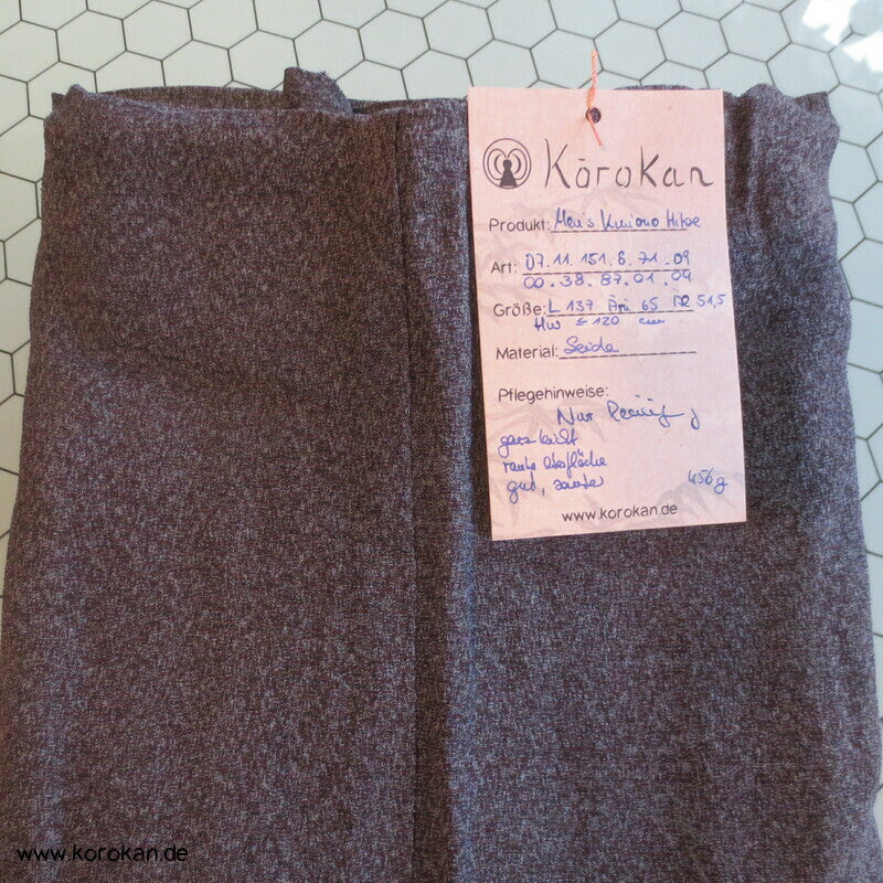 ganz leichter kreppiger Hitoe Seiden Kimono