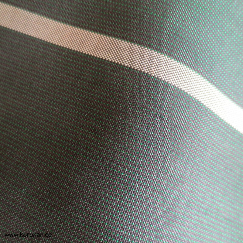 Culotte Hose aus dunkelgrüner Araihari Kimono Seide