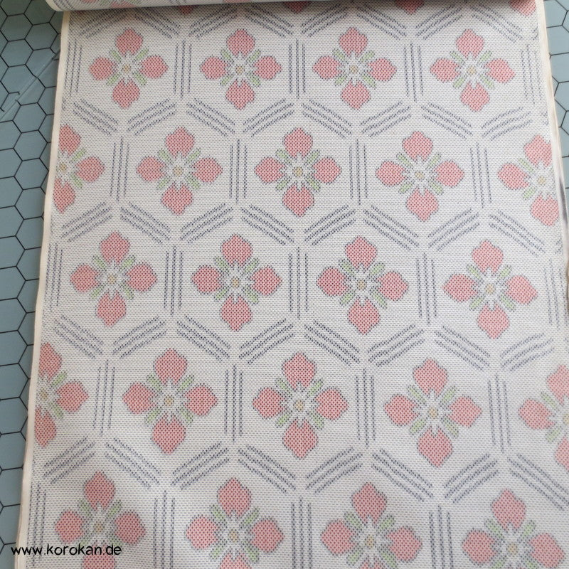 Kikko Blumen Kasuri Tanmono Tsumugi Seide, originalgeheftet