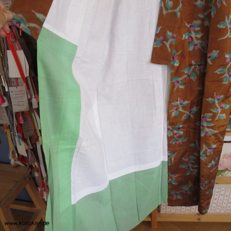 Antiker Blüten Meisen Kosode Ärmel Kimono