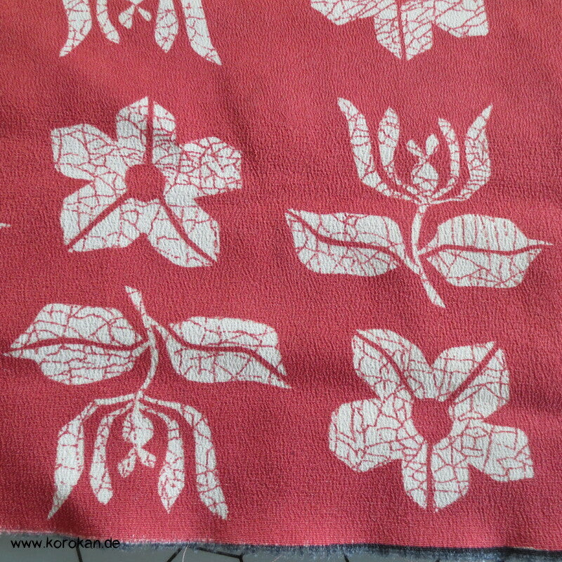 Panel Muster Stoff für Kimono - Blumen, Blätter, abstrakt