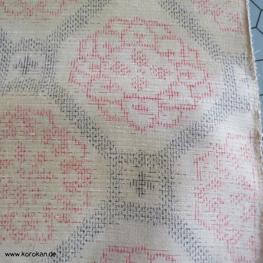 Kikko Gitter Kasuri Tanmono Tsumugi Seide