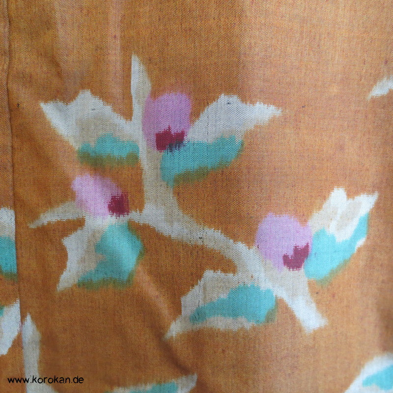 Antiker Blüten Meisen Kosode Ärmel Kimono