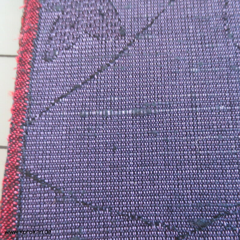 Blüten, Blätter Mischgewebe Kimono Jacquard