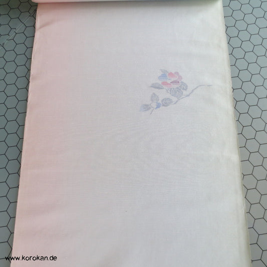 Farbverlauf und Blumen Kasuri Tanmono Tsumugi Seide