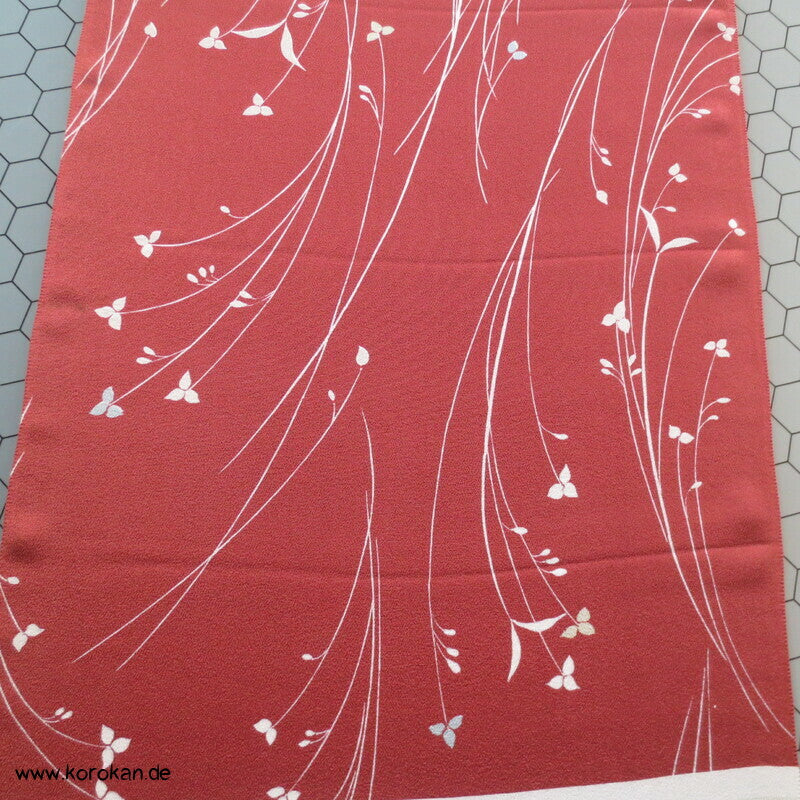 Panel Muster Seide für Kimono - Blumen, Blätter, abstrakt