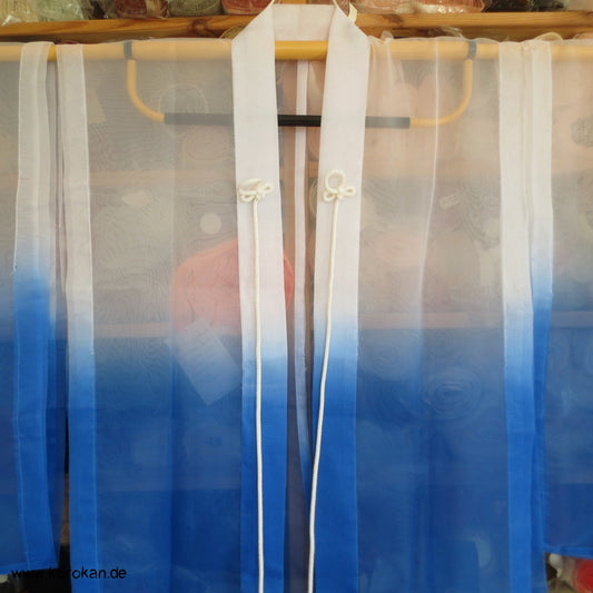 Osode Chihaya - jackenartiger Überwurf aus halbtransparentem Organza mit Farbverlauf