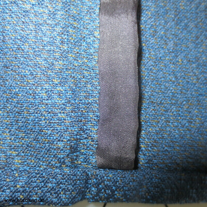 blauer Woll Hitoe Kimono - wie neu