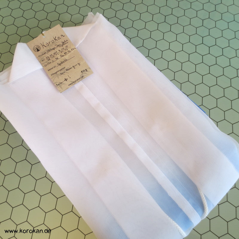 Osode Chihaya - jackenartiger Überwurf aus halbtransparentem Organza mit Farbverlauf