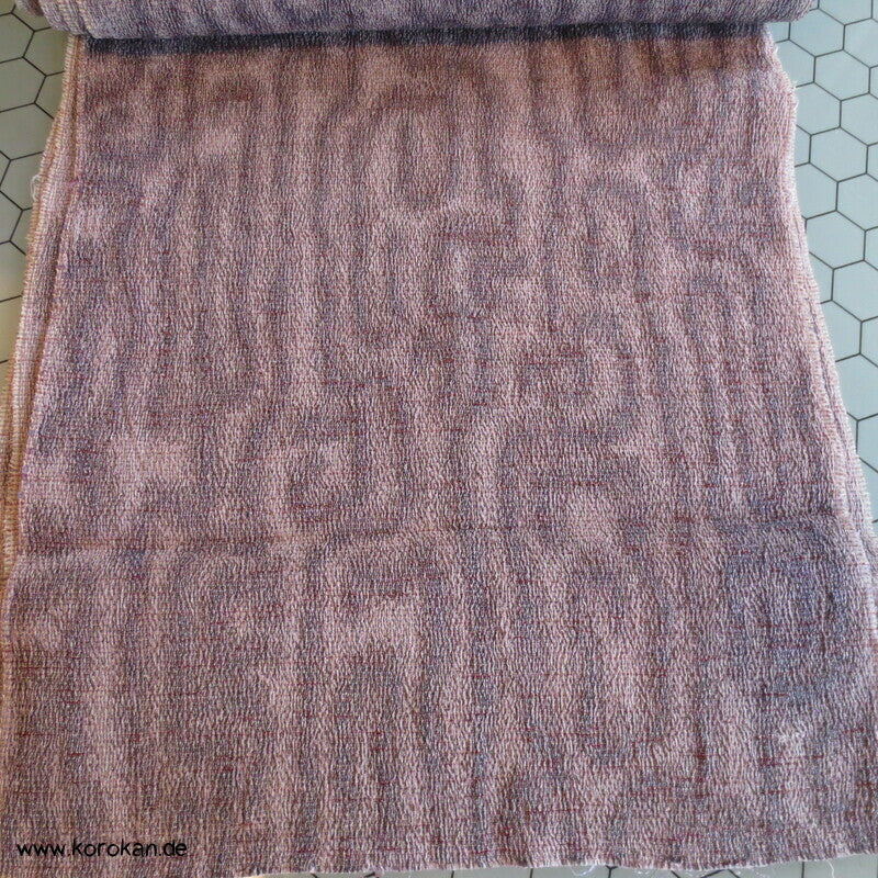 Araihari Kimono Kreppseide, elastisch, abstraktes Muster