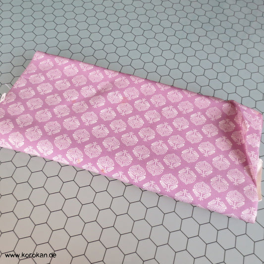 Bangasa Kimono Chirimen Crepe Seide