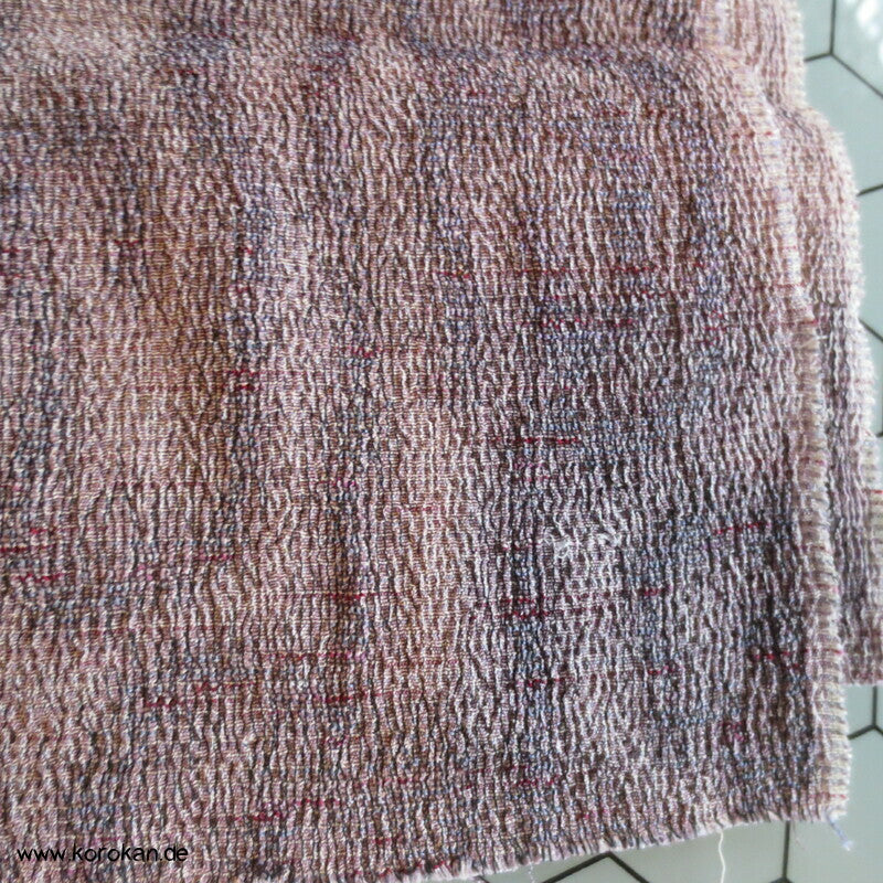 Araihari Kimono Kreppseide, elastisch, abstraktes Muster