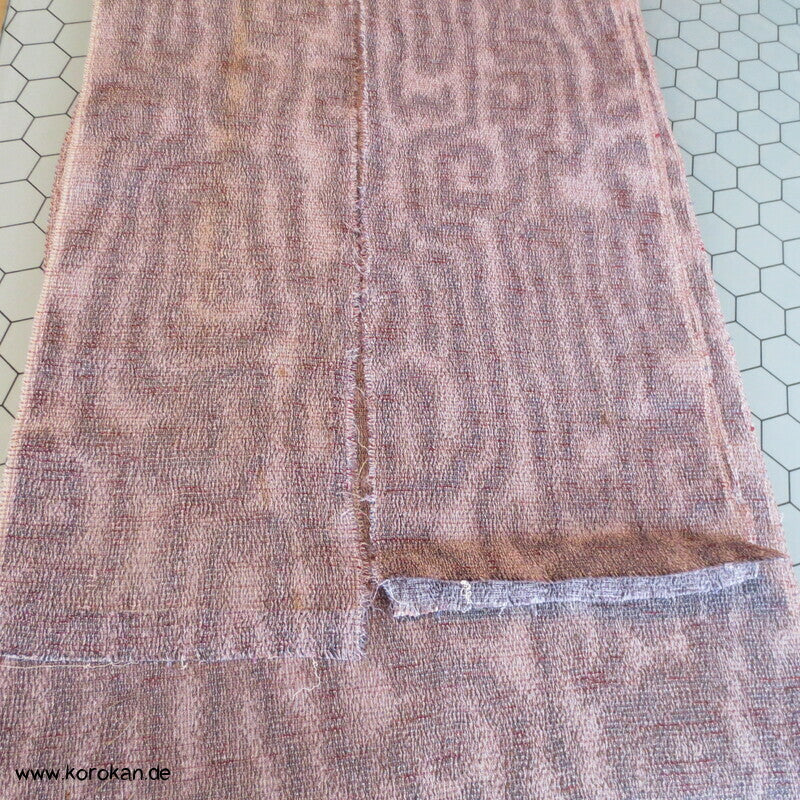 Araihari Kimono Kreppseide, elastisch, abstraktes Muster