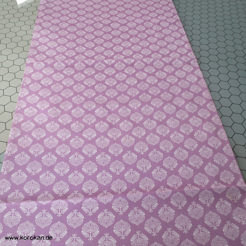 Bangasa Kimono Chirimen Crepe Seide