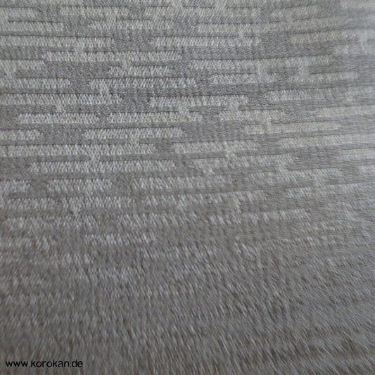 anthrazit Seidendamast mit Flechtbändern antike Araihari Kimono Seide