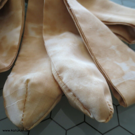 natur wolkig langes Koshihimo Band Honan Wildseide