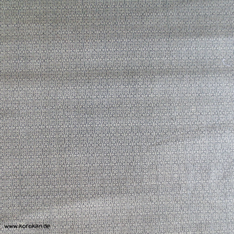 geometrischer Jacquard Kimono Stoff, Wolle / Acryl
