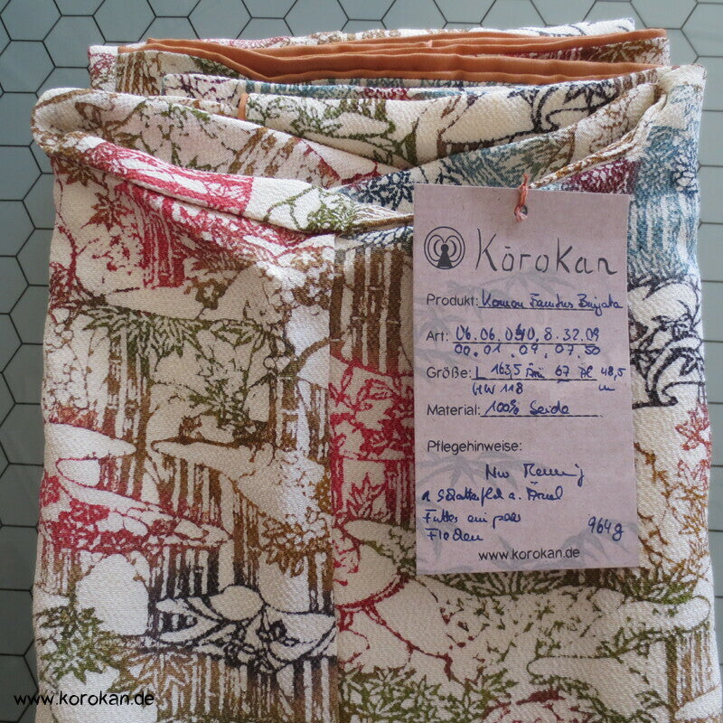 Shochikubai Bingata Bambuswäldchen Komon Kimono