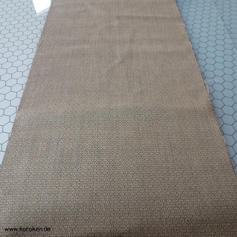geometrischer Jacquard Kimono Stoff, Wolle / Acryl
